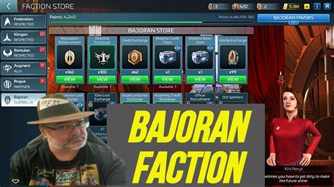 At early levels, it gives you daily officer shards which will be hugely beneficial for your crewing, especially below decks. . Stfc bajoran faction levels